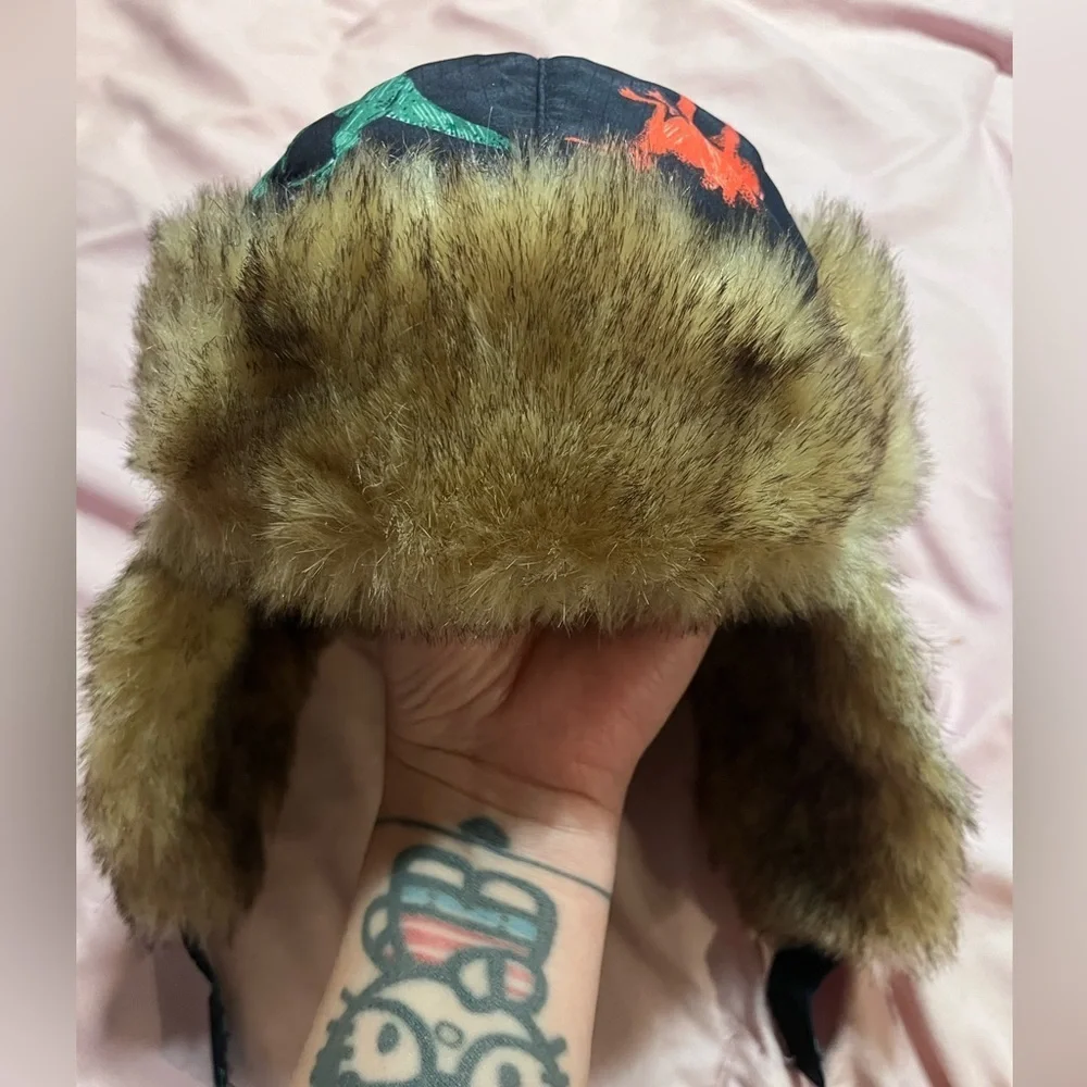 Baby Dinosaur Trapper Hat